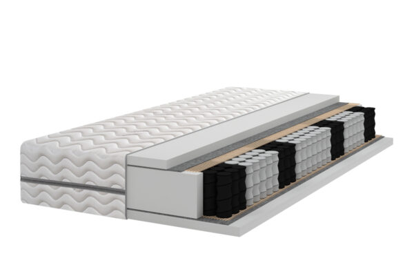 Materac kieszeniowy pocket 7 stref H3